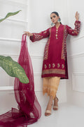 Fatima Khan | Luxury Pret 24 | POPPY RED by Fatima Khan - Designer Dress - Type: Luxury - Available at Libayah - 100% Original