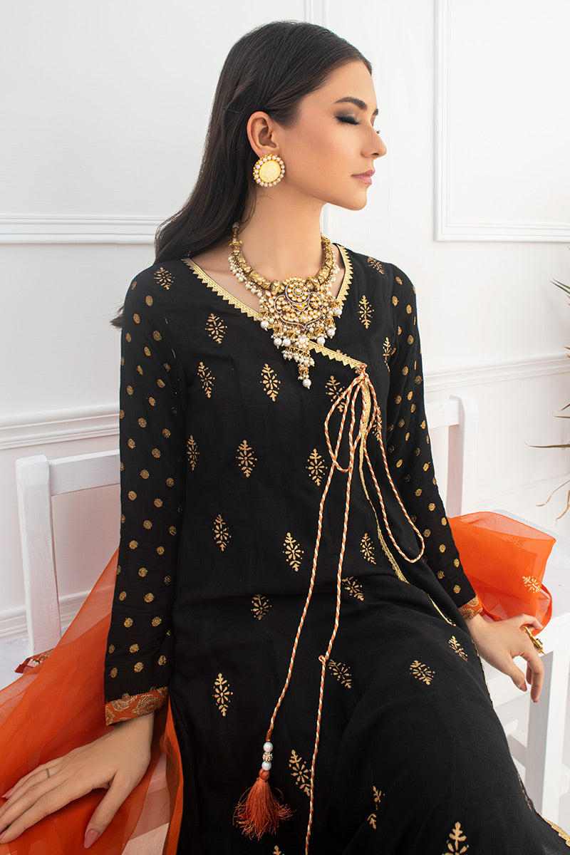 Fatima Khan | Luxury Pret 24 | BLACK ROSE by Fatima Khan - Designer Dress - Type: Luxury - Available at Libayah - 100% Original
