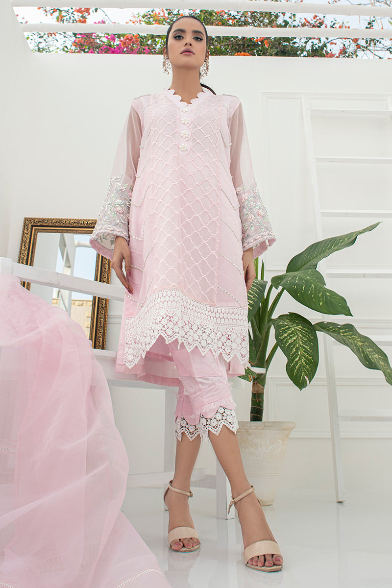 Fatima Khan | Best Sellers 24 | AZALEA PINK by Fatima Khan - Designer Dress - Type: Luxury - Available at Libayah - 100% Original
