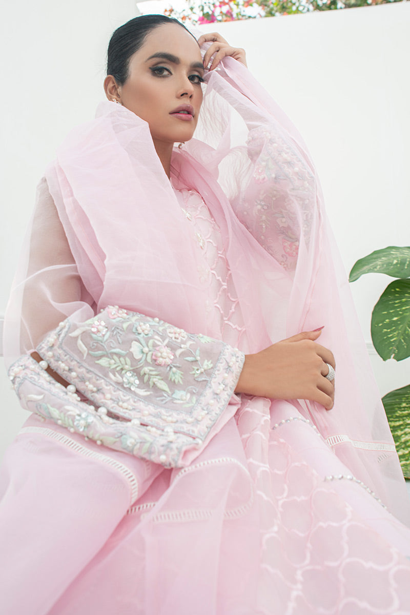 Fatima Khan | Best Sellers 24 | AZALEA PINK by Fatima Khan - Designer Dress - Type: Luxury - Available at Libayah - 100% Original