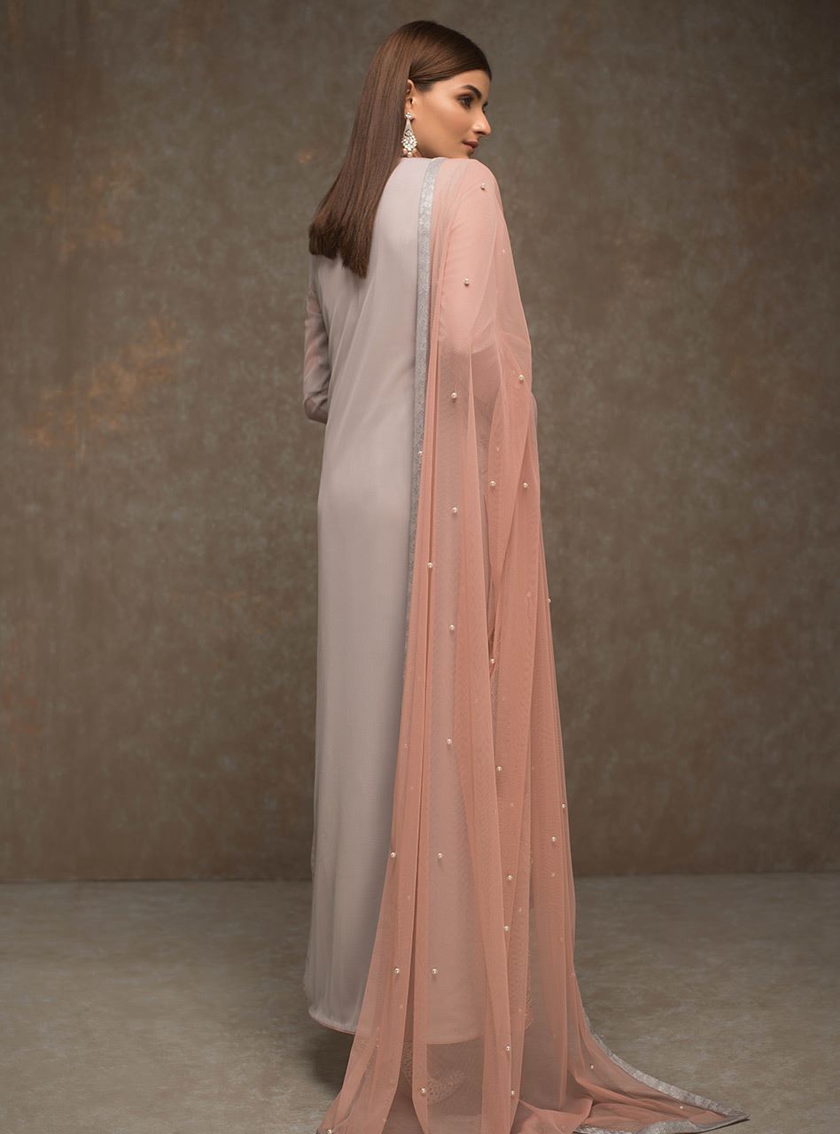 Zainab Chottani | Semi Formals | MOONLIT ROSE by Zainab Chottani - Designer Dress - Type: Ladies Clothes - Available at Libayah - 100% Original
