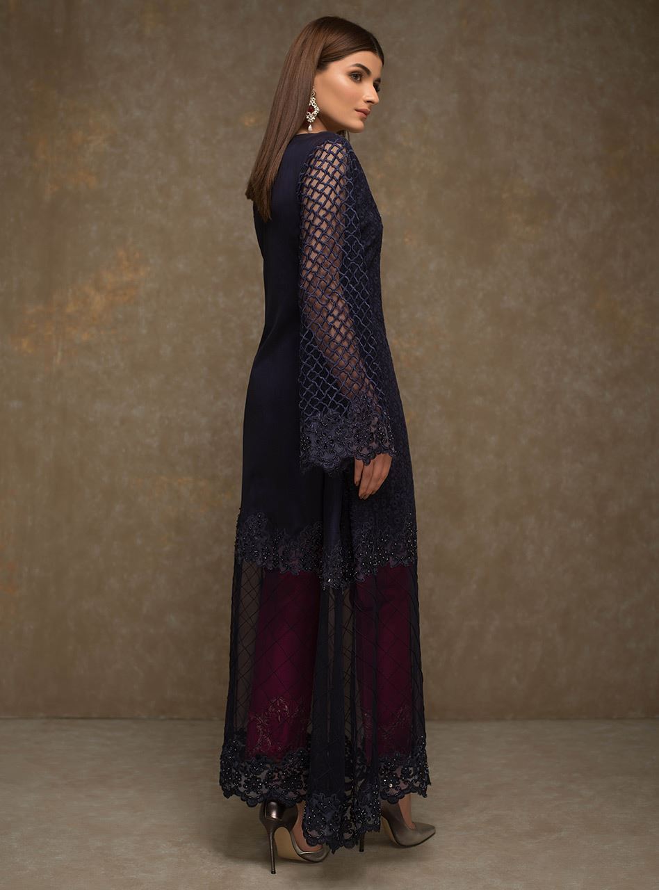Zainab Chottani | Luxury Pret | CELESTIAL BLUE by Zainab Chottani - Designer Dress - Type: Ladies Clothes - Available at Libayah - 100% Original
