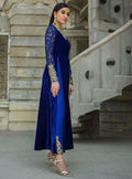 Zainab Chottani | Semi Formals | VIVA LA COBALT by Zainab Chottani - Designer Dress - Type: Ladies Clothes - Available at Libayah - 100% Original