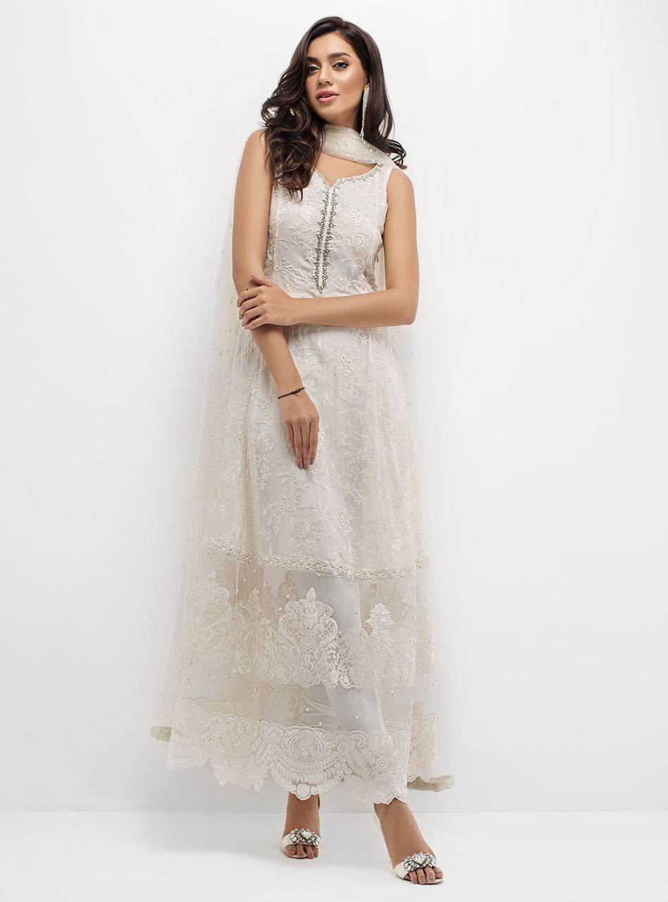 Zainab Chottani | Luxury Pret | WHITE DOVE by Zainab Chottani - Designer Dress - Type: Ladies Clothes - Available at Libayah - 100% Original