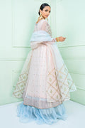 Fatima Khan | Luxury Pret 24 | NISSA (NUDE EMBROIDERED ORGANZA) by Fatima Khan - Designer Dress - Type: Luxury - Available at Libayah - 100% Original