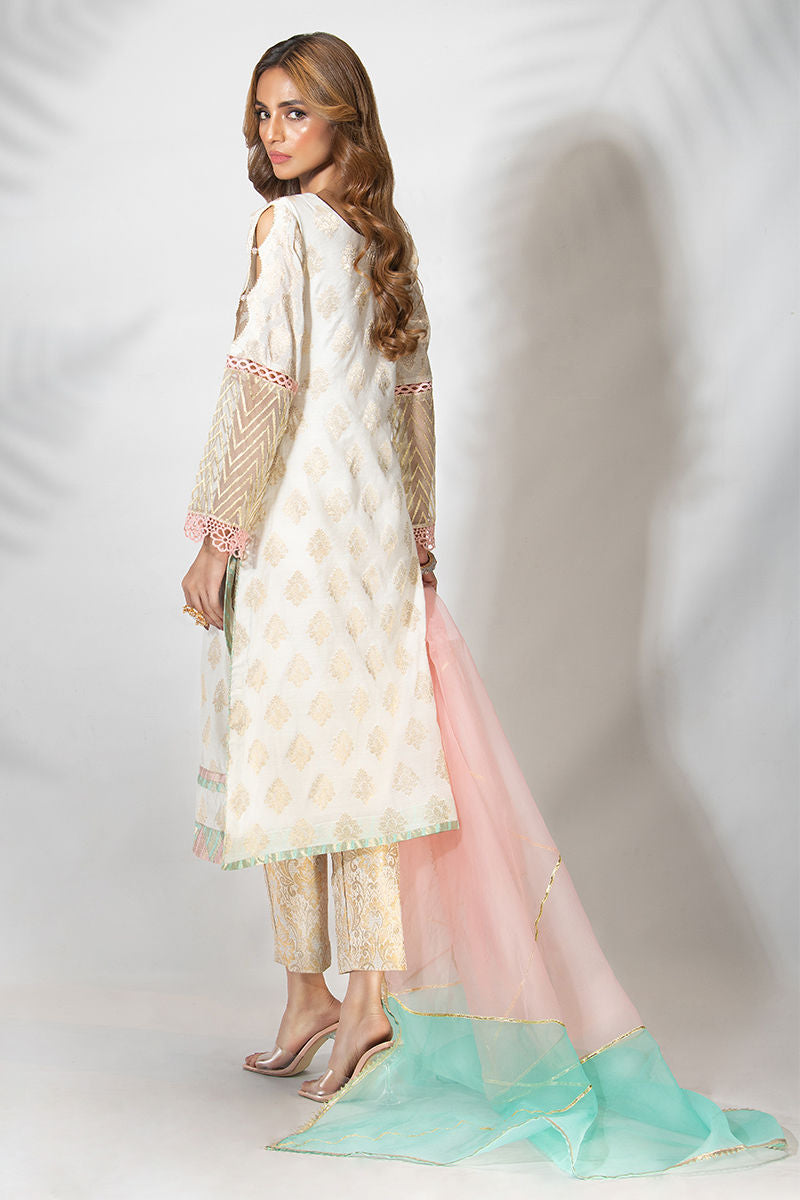 Fatima Khan | Luxury Pret 24 | CHANTILLY SHINE by Fatima Khan - Designer Dress - Type: Luxury - Available at Libayah - 100% Original