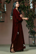 Ansab Jahangir | Bow Velvet Edit | MYSTIC GLORY by Ansab Jahangir - Designer Dress - Type: Ladies Clothes - Available at Libayah - 100% Original
