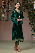 Ansab Jahangir | Bow Velvet Edit | MYTHICAL ROMANCE by Ansab Jahangir - Designer Dress - Type: Ladies Clothes - Available at Libayah - 100% Original