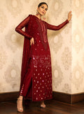 Zainab Chottani | Semi Formals | RED DIAMOND by Zainab Chottani - Designer Dress - Type: Ladies Clothes - Available at Libayah - 100% Original