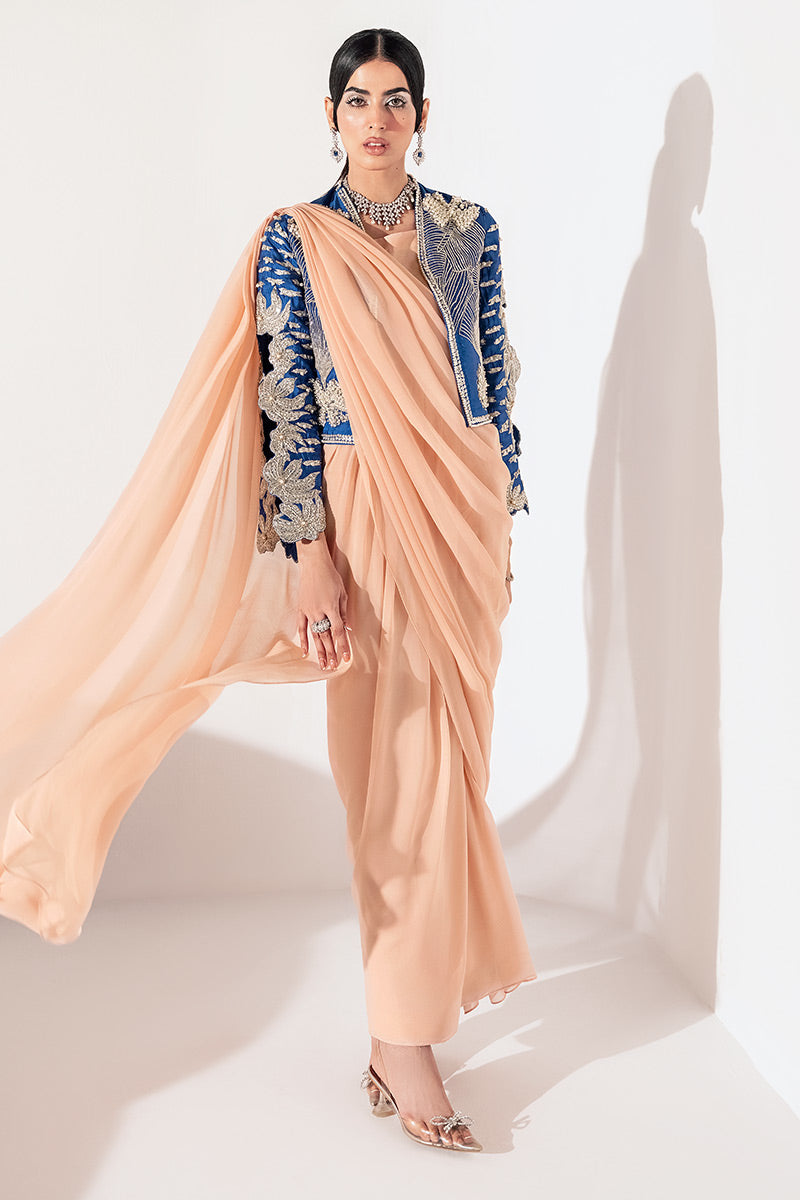 Huate Form | Luxury Pret | Glow In Blue by Haute Form - Designer Dress - Type: Ladies Clothes - Available at Libayah - 100% Original