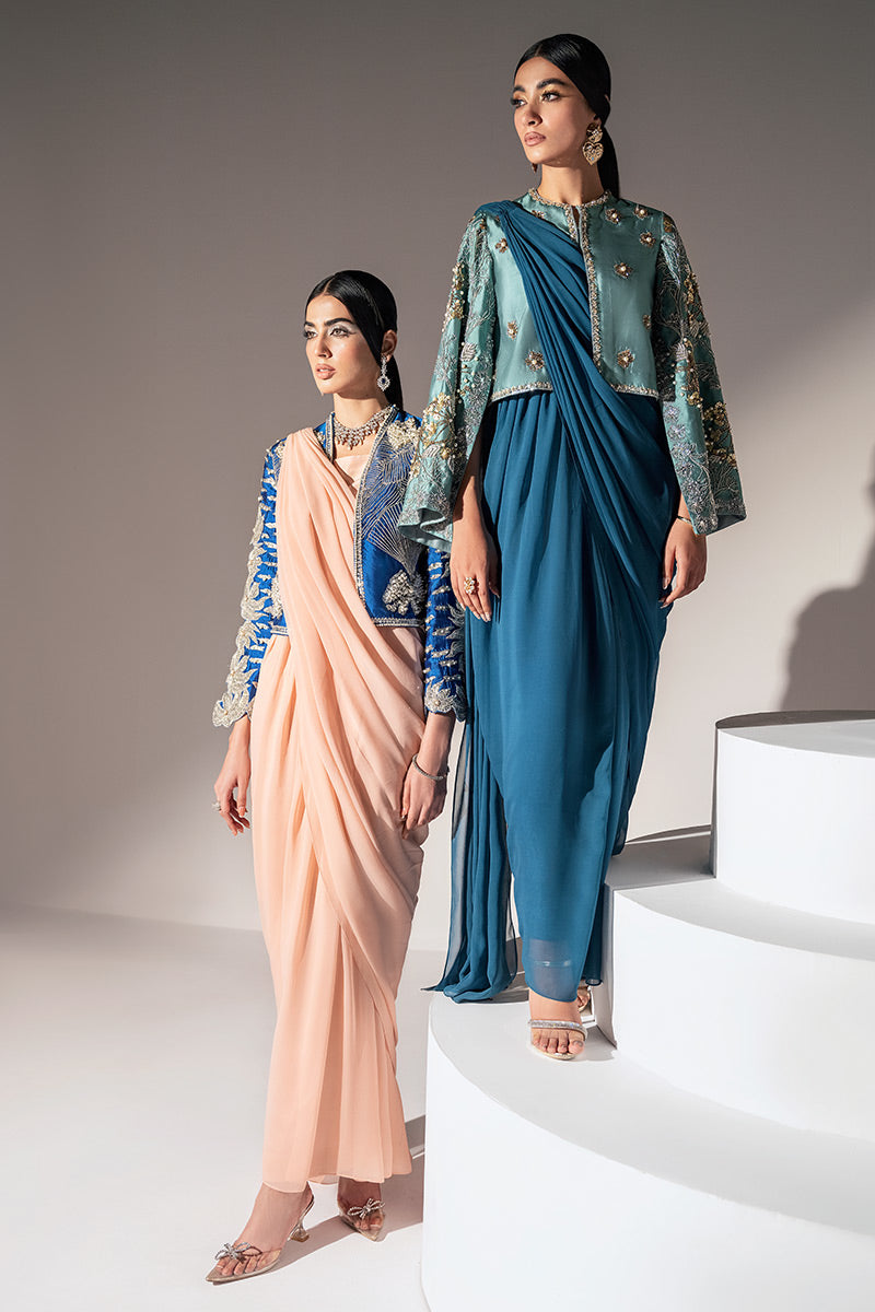 Huate Form | Luxury Pret | Glow In Blue by Haute Form - Designer Dress - Type: Ladies Clothes - Available at Libayah - 100% Original