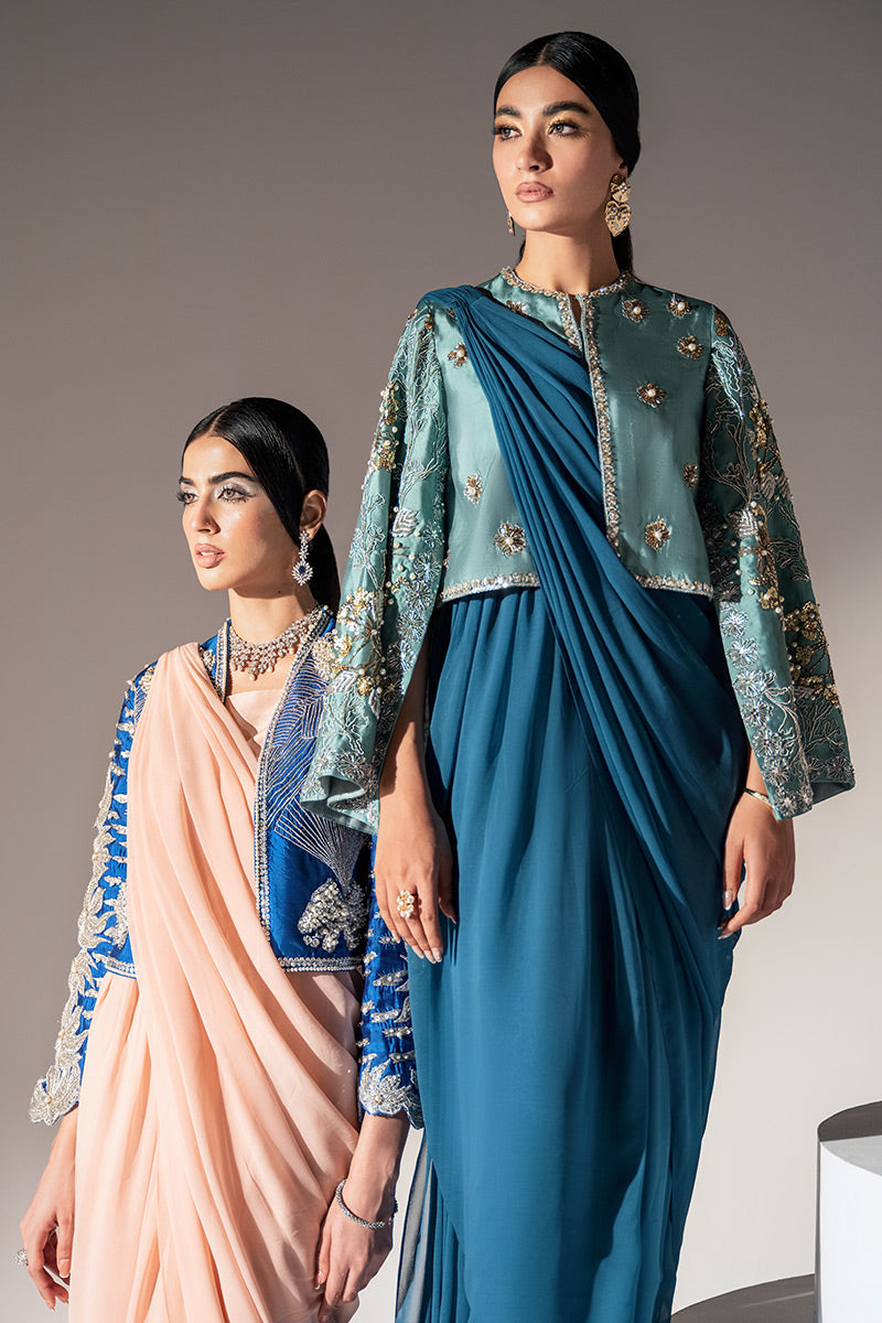 Huate Form | Luxury Pret | Glow In Blue by Haute Form - Designer Dress - Type: Ladies Clothes - Available at Libayah - 100% Original