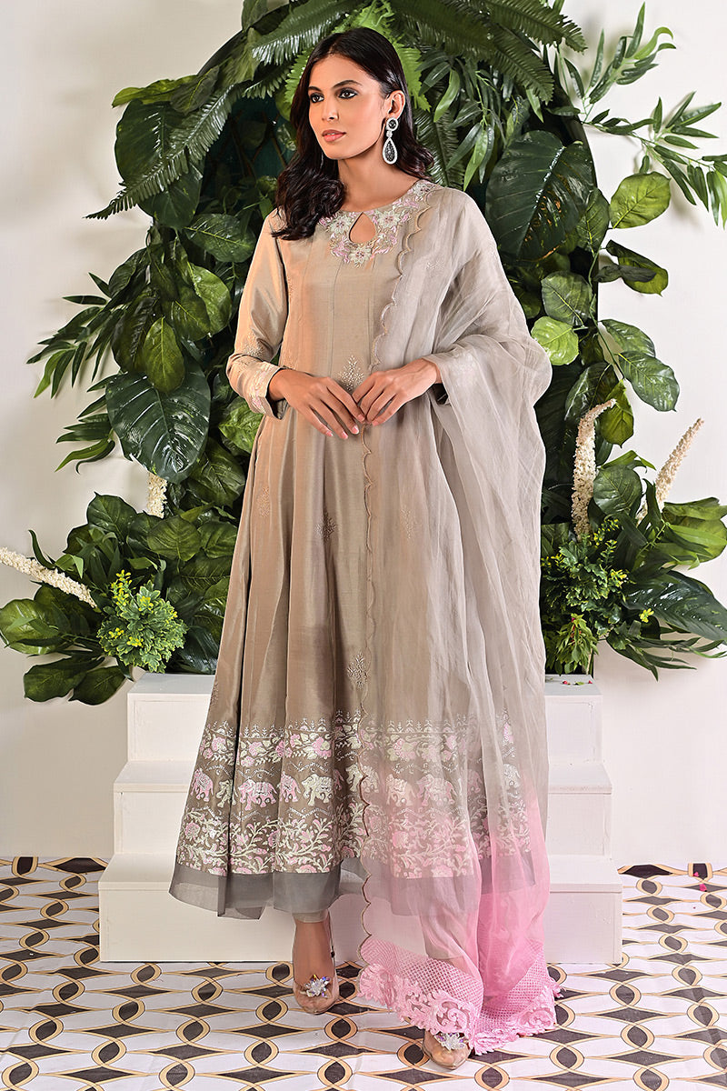 Ansab Jahangir | Luxury Silk Pret | ETERNAL LOVE by Ansab Jahangir - Designer Dress - Type: Ladies Clothes - Available at Libayah - 100% Original