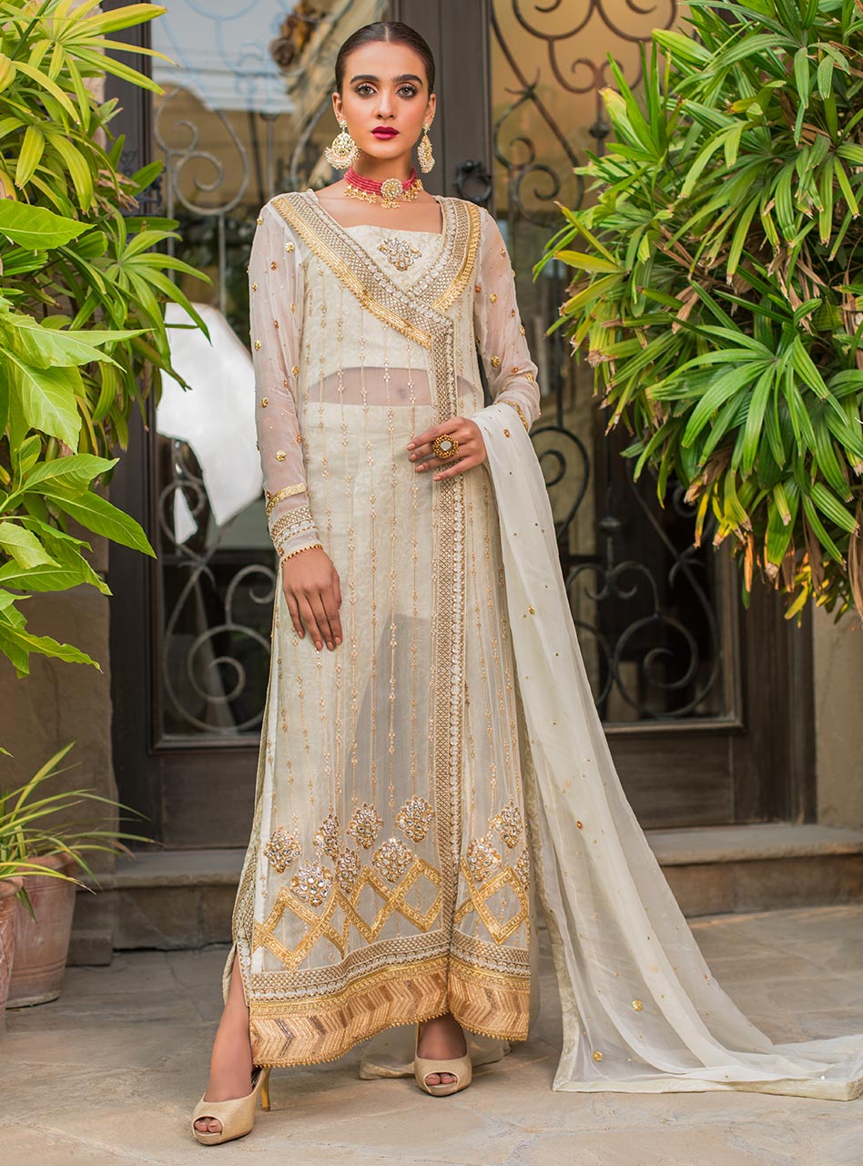 Zainab Chottani | Semi Formals | KHUSHBOO by Zainab Chottani - Designer Dress - Type: Ladies Clothes - Available at Libayah - 100% Original