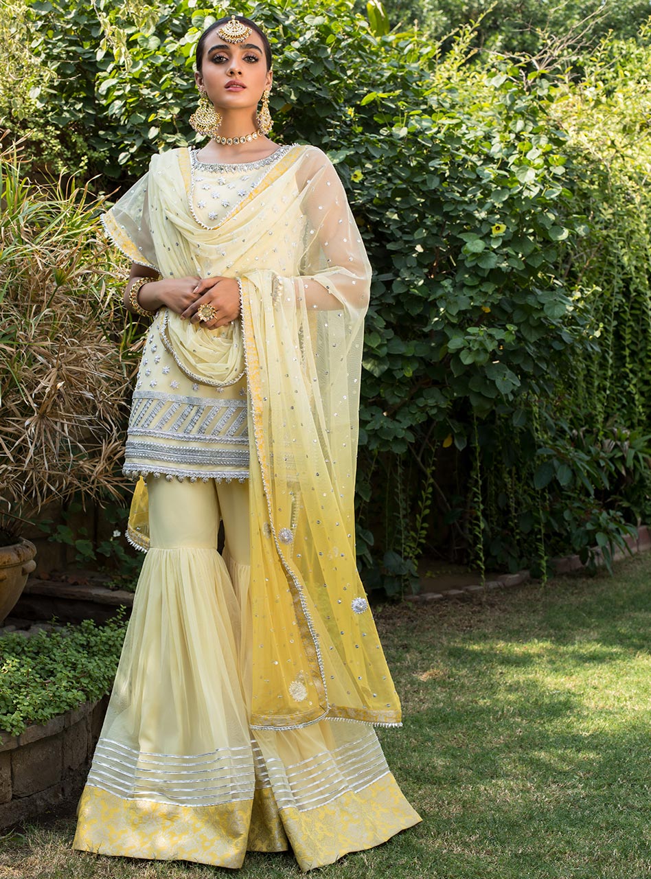 Zainab Chottani | Semi Formals | KIRAN by Zainab Chottani - Designer Dress - Type: Ladies Clothes - Available at Libayah - 100% Original