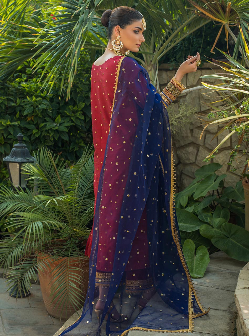 Zainab Chottani | Semi Formals | MEHTAB by Zainab Chottani - Designer Dress - Type: Ladies Clothes - Available at Libayah - 100% Original