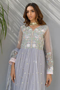 Fatima Khan | Best Sellers 24 | CRYSTAL GREY by Fatima Khan - Designer Dress - Type: Luxury - Available at Libayah - 100% Original