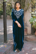 Ansab Jahangir | Bow Velvet Edit | ANTIQUE by Ansab Jahangir - Designer Dress - Type: Ladies Clothes - Available at Libayah - 100% Original