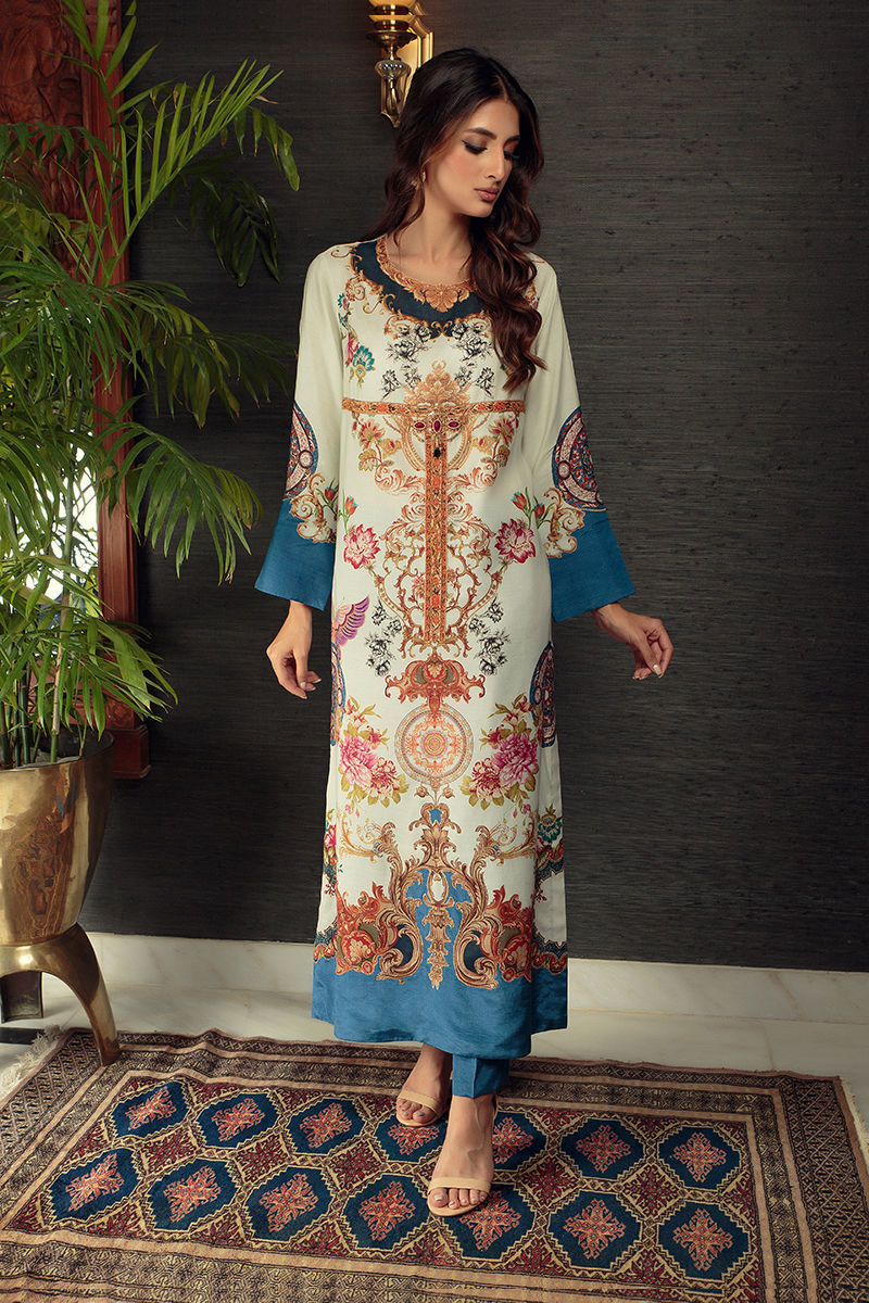 Shamaeel Ansari | Essentials 25 | ECK-12 by Shamaeel Ansari - Designer Dress  - Type : Ladies Clothes - Available at Libayah - 100% Original 