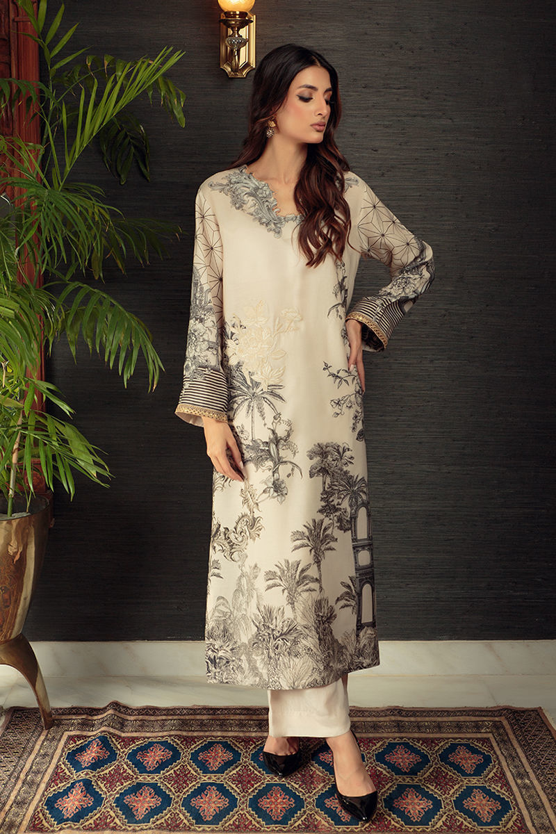 Shamaeel Ansari | Essentials 25 | ECK-11 by Shamaeel Ansari - Designer Dress  - Type : Ladies Clothes - Available at Libayah - 100% Original 