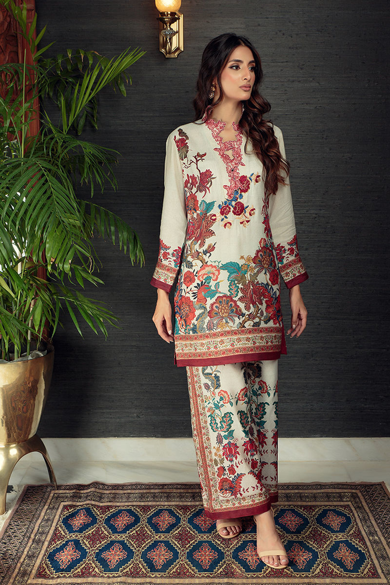 Shamaeel Ansari | Essentials 25 | ECK-08 by Shamaeel Ansari - Designer Dress  - Type : Ladies Clothes - Available at Libayah - 100% Original 
