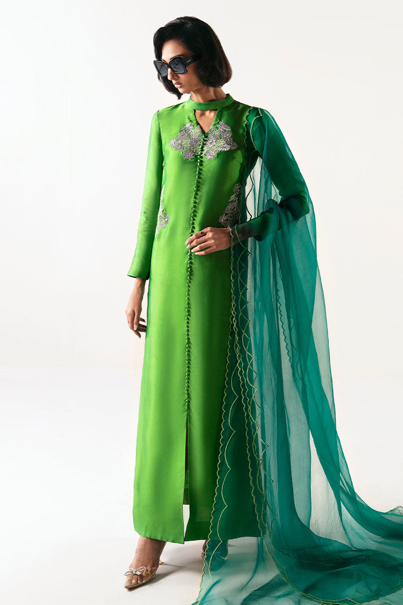 Huate Form | Luxury Pret | Lady in Neon by Haute Form - Designer Dress - Type: Ladies Clothes - Available at Libayah - 100% Original