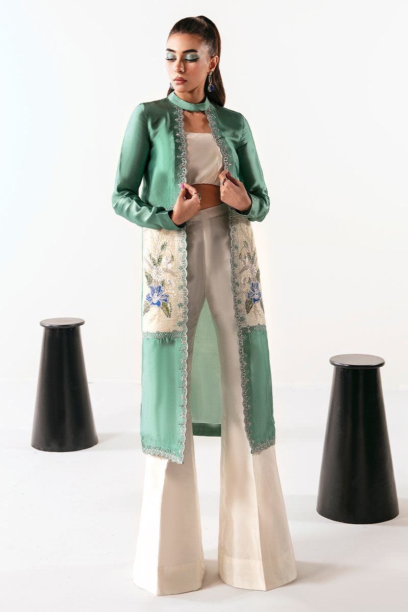 Huate Form | Luxury Pret | Teal by Haute Form - Designer Dress - Type: Ladies Clothes - Available at Libayah - 100% Original