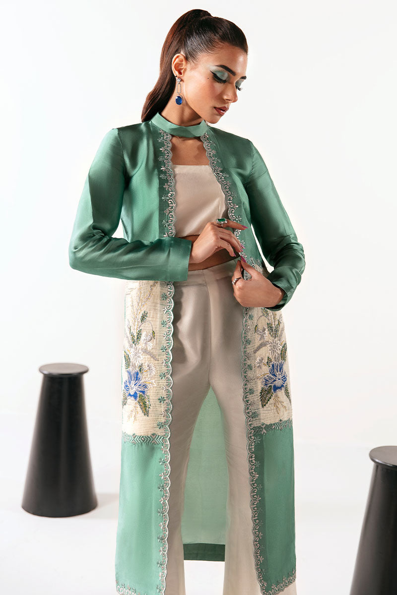 Huate Form | Luxury Pret | Teal by Haute Form - Designer Dress - Type: Ladies Clothes - Available at Libayah - 100% Original