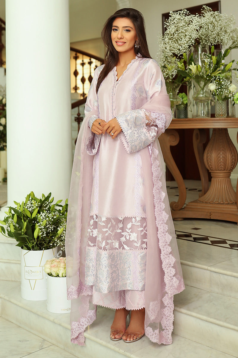 Ansab Jahangir | Luxury Silk Pret | TIANA by Ansab Jahangir - Designer Dress - Type: Ladies Clothes - Available at Libayah - 100% Original