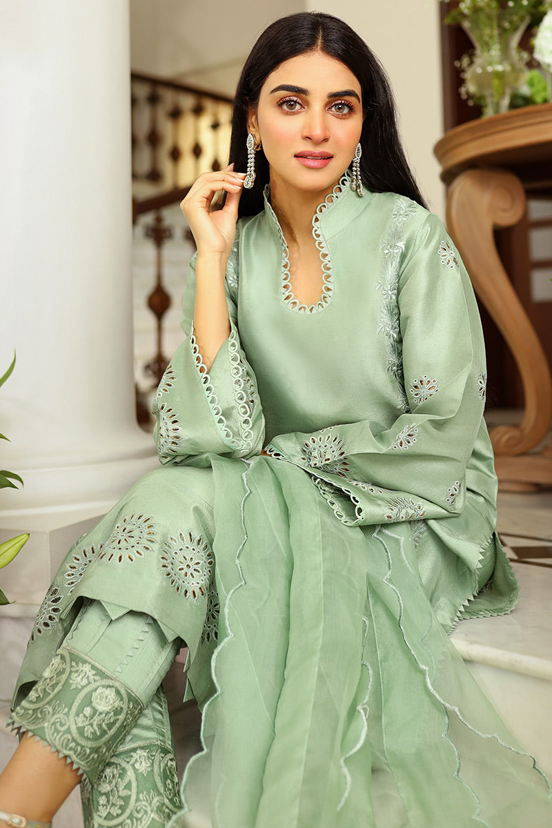Ansab Jahangir | Luxury Silk Pret | ROYAL ROUGE by Ansab Jahangir - Designer Dress - Type: Ladies Clothes - Available at Libayah - 100% Original