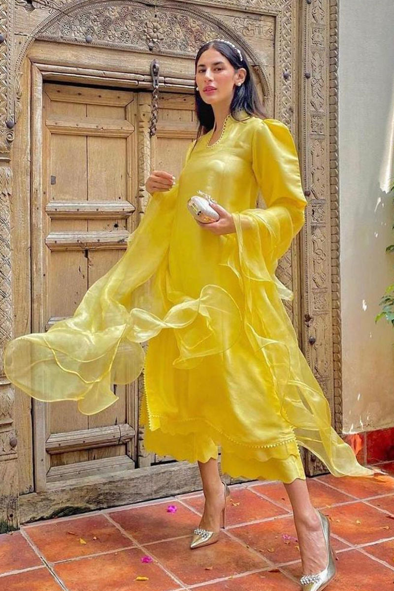 Ansab Jahangir | Luxury Silk Pret | ALEAH by Ansab Jahangir - Designer Dress - Type: Ladies Clothes - Available at Libayah - 100% Original