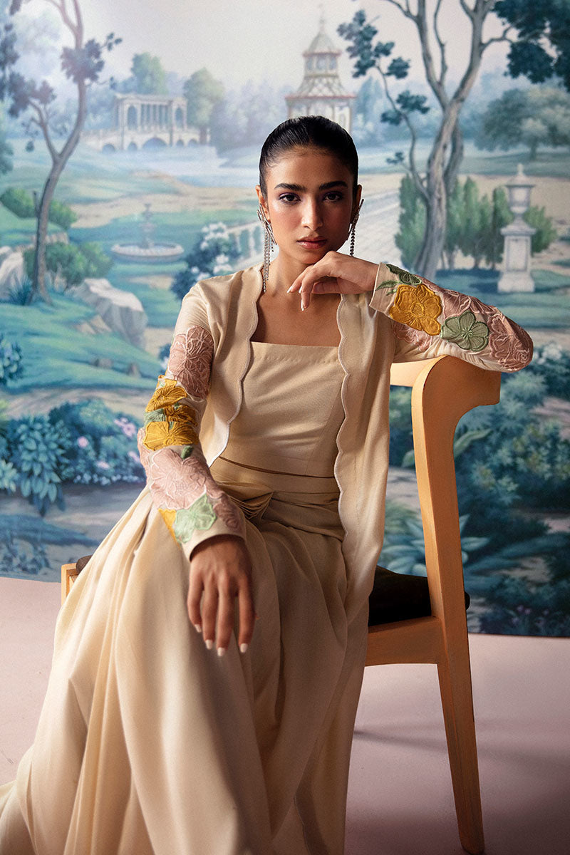 Huate Form | Luxury Pret | IVORY BLOOM by Haute Form - Designer Dress - Type: Ladies Clothes - Available at Libayah - 100% Original