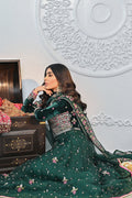Ansab Jahangir | Bow Velvet Edit | FOREST by Ansab Jahangir - Designer Dress - Type: Ladies Clothes - Available at Libayah - 100% Original