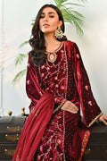 Ansab Jahangir | Bow Velvet Edit | JASMINE by Ansab Jahangir - Designer Dress - Type: Ladies Clothes - Available at Libayah - 100% Original