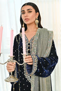 Ansab Jahangir | Bow Velvet Edit | ELSA by Ansab Jahangir - Designer Dress - Type: Ladies Clothes - Available at Libayah - 100% Original