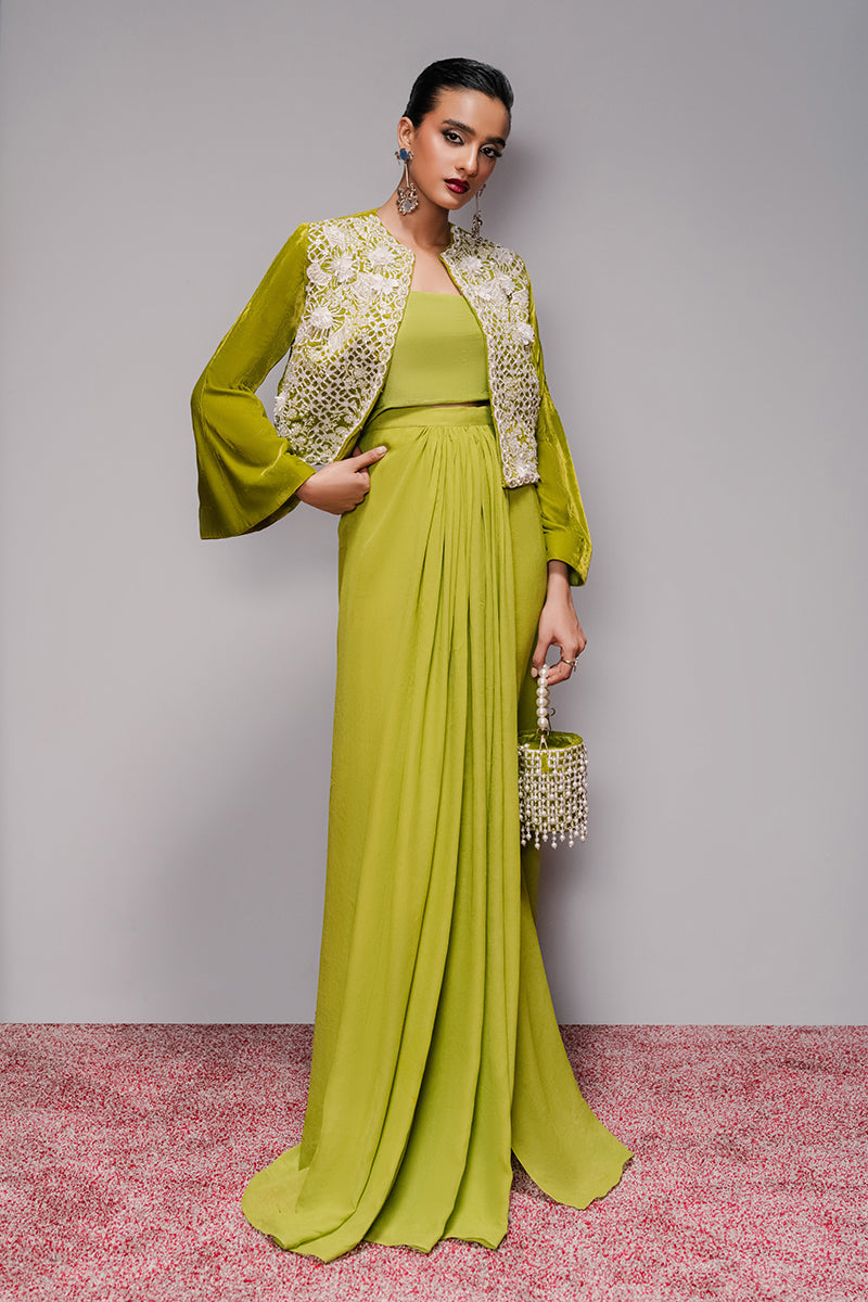 Haute Form | Rose Winter Plush | Breathing Neon by Haute Form - Designer Dress - Type: Ladies Clothes - Available at Libayah - 100% Original