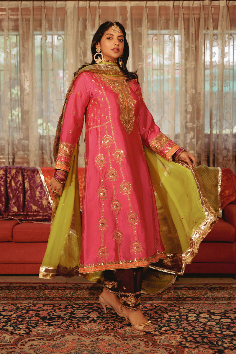 The Pink Tree Company | Mehru Ka Biyah | MULBERRY by The Pink Tree Company - Designer Dress - Type: Formal - Available at Libayah - 100% Original
