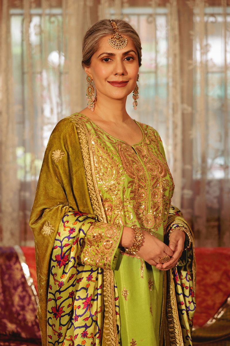 The Pink Tree Company | Mehru Ka Biyah | CITRUS GLORY by The Pink Tree Company - Designer Dress - Type: Formal - Available at Libayah - 100% Original