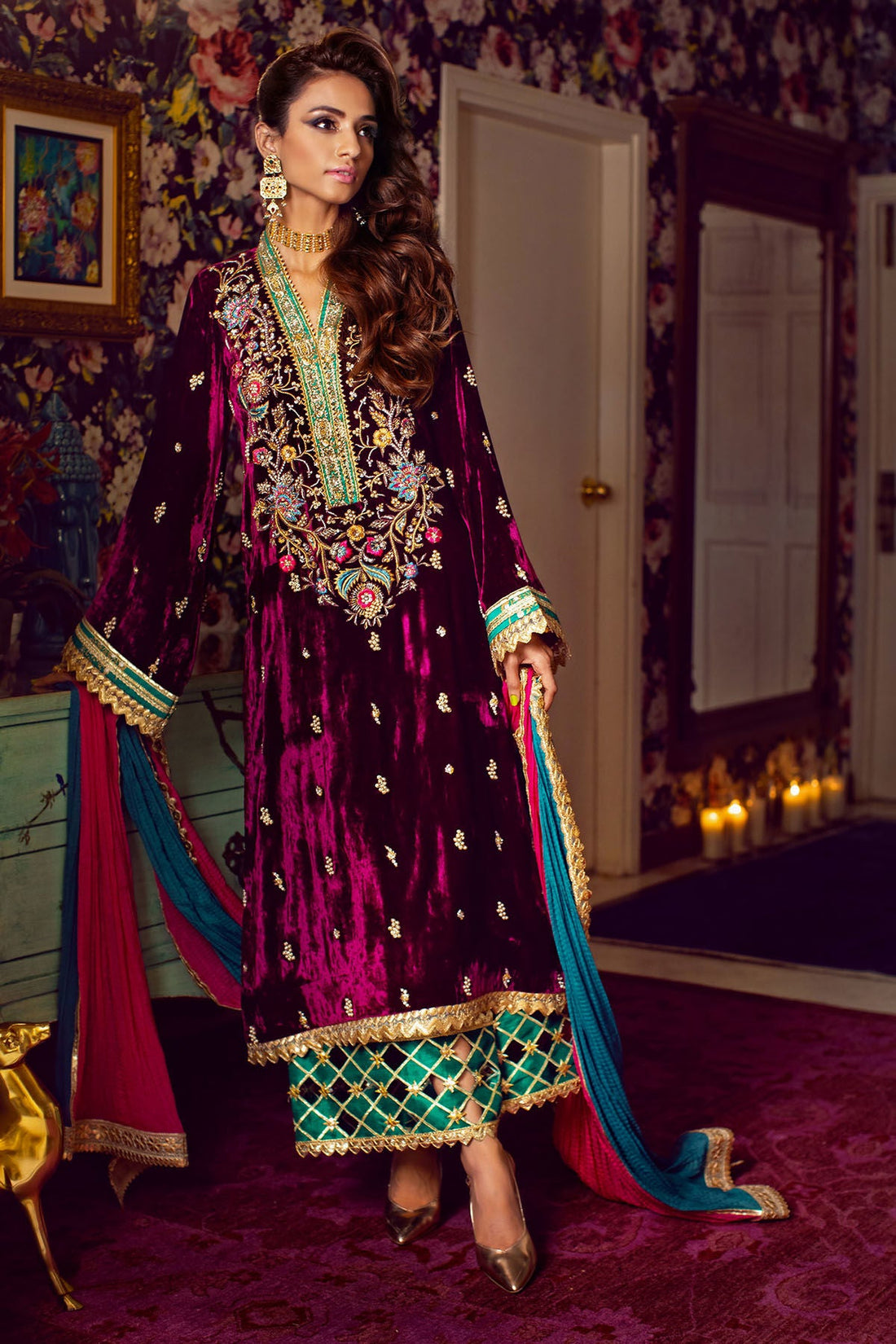 Annus Abrar | Semi Formals | NAIRA by Annus Abrar - Designer Dress - Type: Ladies Clothes - Available at Libayah - 100% Original