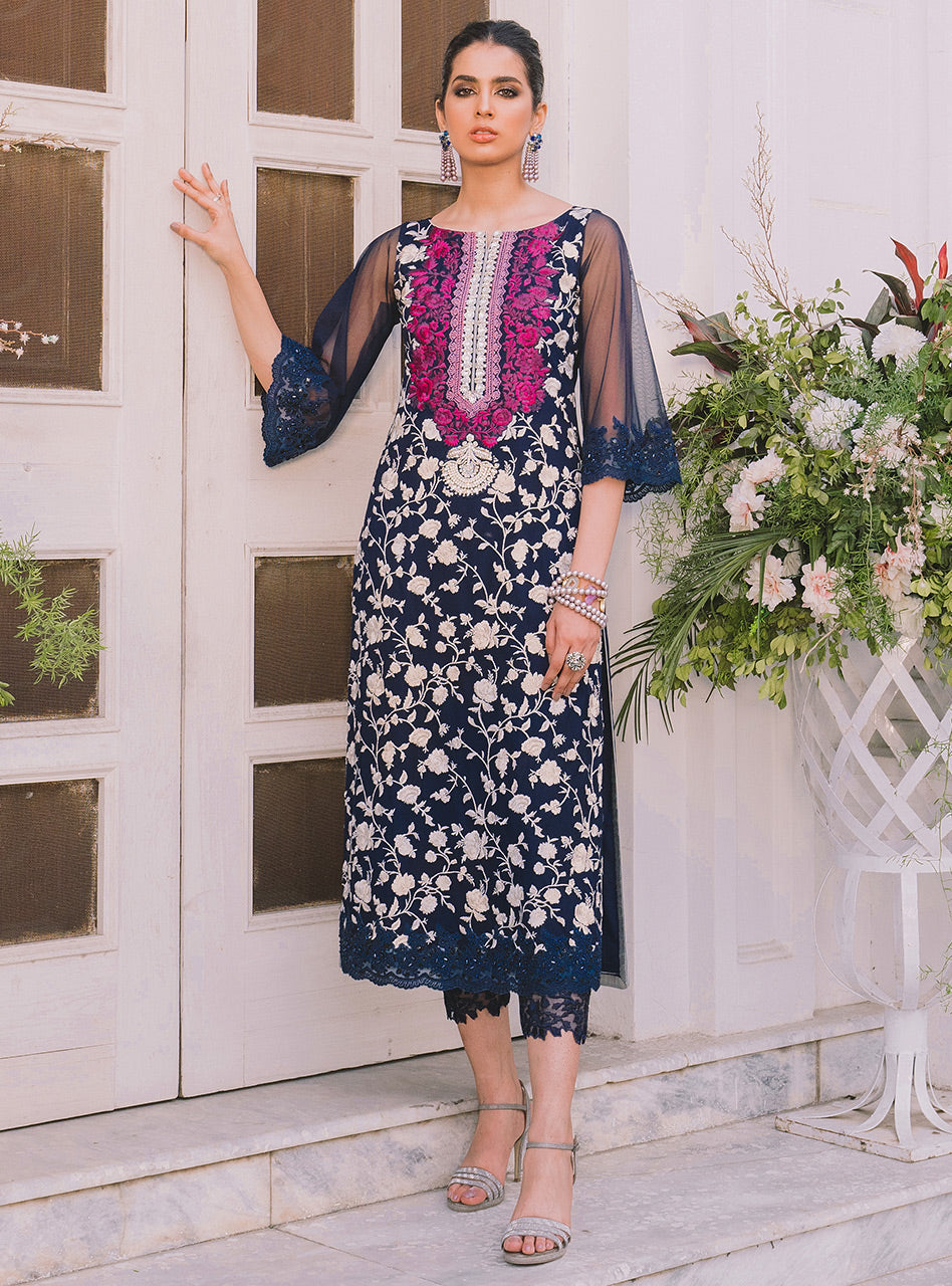 Zainab Chottani | Luxury Pret | ROYALLY FLORA by Zainab Chottani - Designer Dress - Type: Ladies Clothes - Available at Libayah - 100% Original