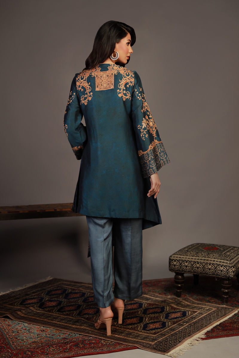 Shamaeel Ansari | Royal Vogue Formals | RV-02 by Shamaeel Ansari - Designer Dress - Type: Ladies Clothes - Available at Libayah - 100% Original