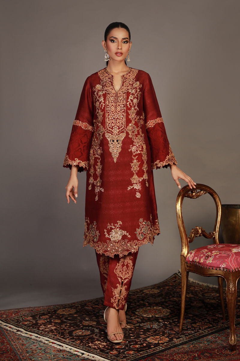 Shamaeel Ansari | Royal Vogue Formals | RV-06 by Shamaeel Ansari - Designer Dress - Type: Ladies Clothes - Available at Libayah - 100% Original