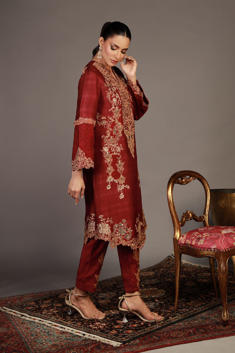 Shamaeel Ansari | Royal Vogue Formals | RV-06 by Shamaeel Ansari - Designer Dress - Type: Ladies Clothes - Available at Libayah - 100% Original