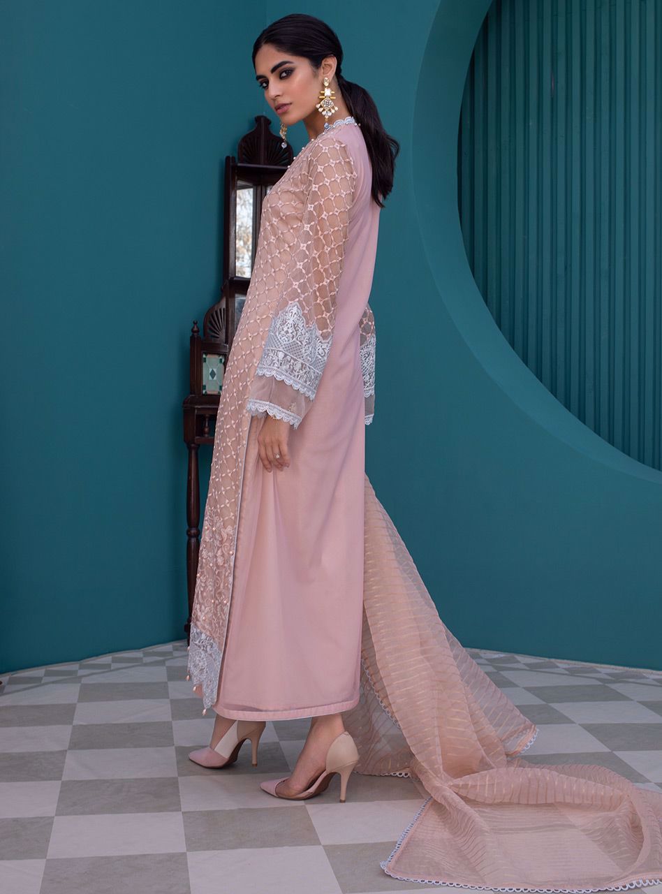 Zainab Chottani | Casual Pret | PINK PEARL by Zainab Chottani - Designer Dress - Type: Casual - Available at Libayah - 100% Original
