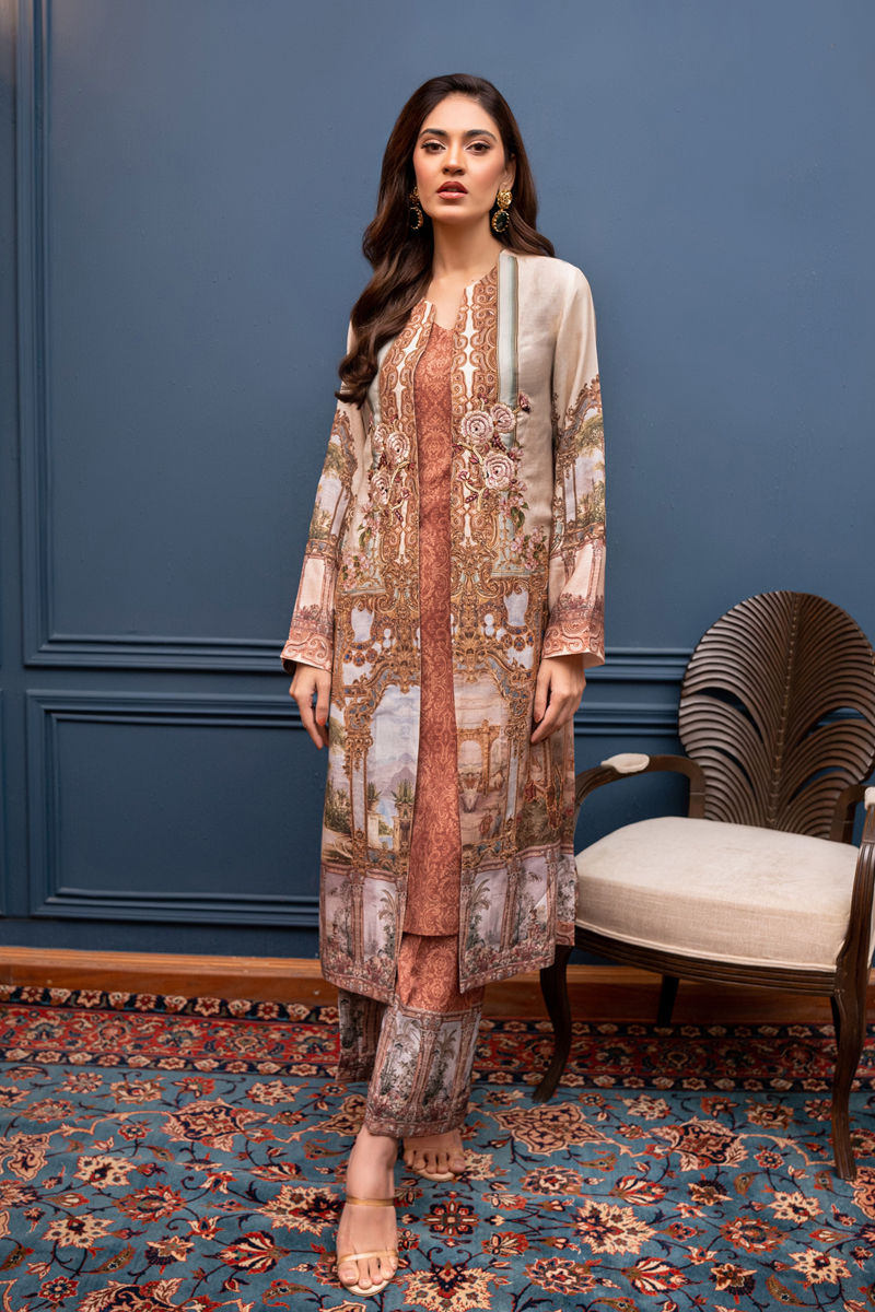 Shamaeel Ansari | Essentials 25 | EKS-01 by Shamaeel Ansari - Designer Dress  - Type : Ladies Clothes - Available at Libayah - 100% Original 