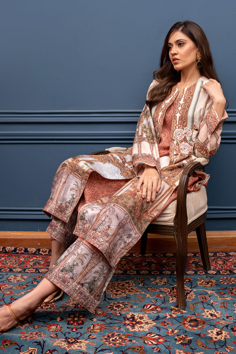 Shamaeel Ansari | Essentials 25 | EKS-02 by Shamaeel Ansari - Designer Dress  - Type : Ladies Clothes - Available at Libayah - 100% Original 