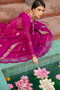 Ansab Jahangir | Luxury Silk Pret | FRENCH ROSE by Ansab Jahangir - Designer Dress - Type: Ladies Clothes - Available at Libayah - 100% Original