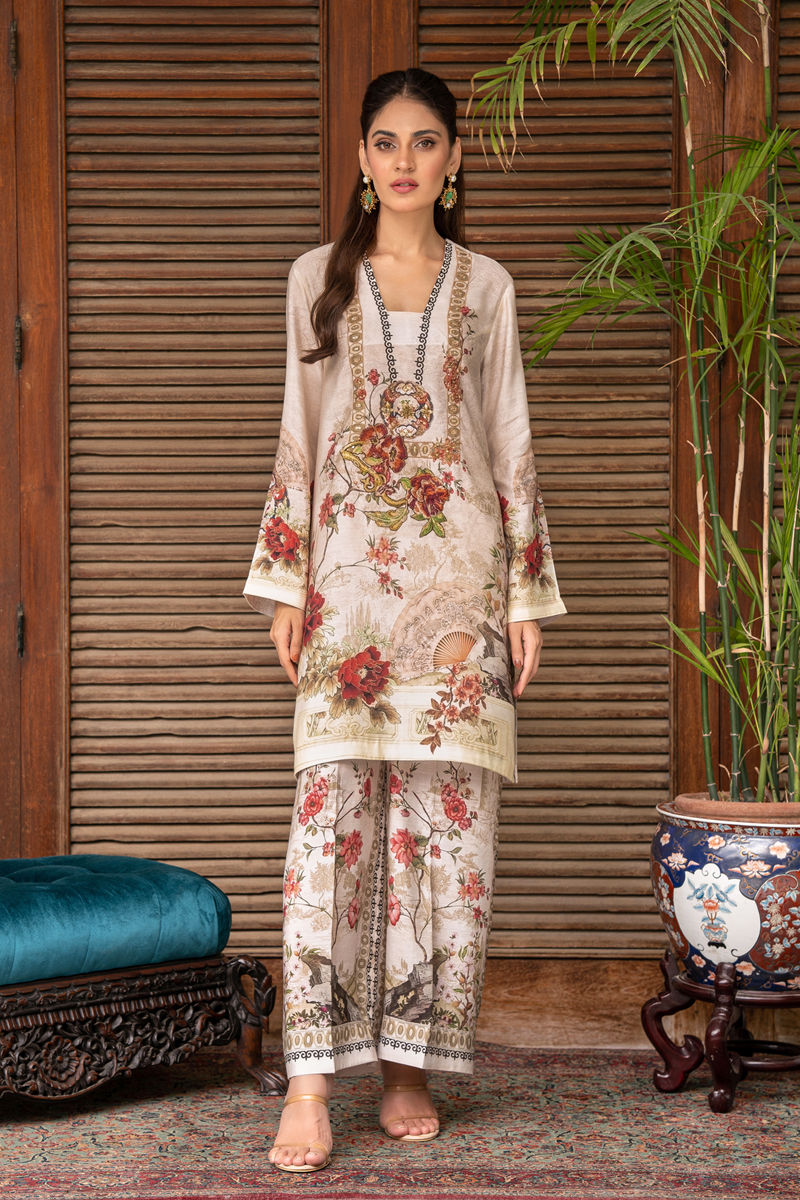 Shamaeel Ansari | Essentials Pret | EKS-07 by Shamaeel Ansari - Designer Dress - Type: Luxury - Available at Libayah - 100% Original