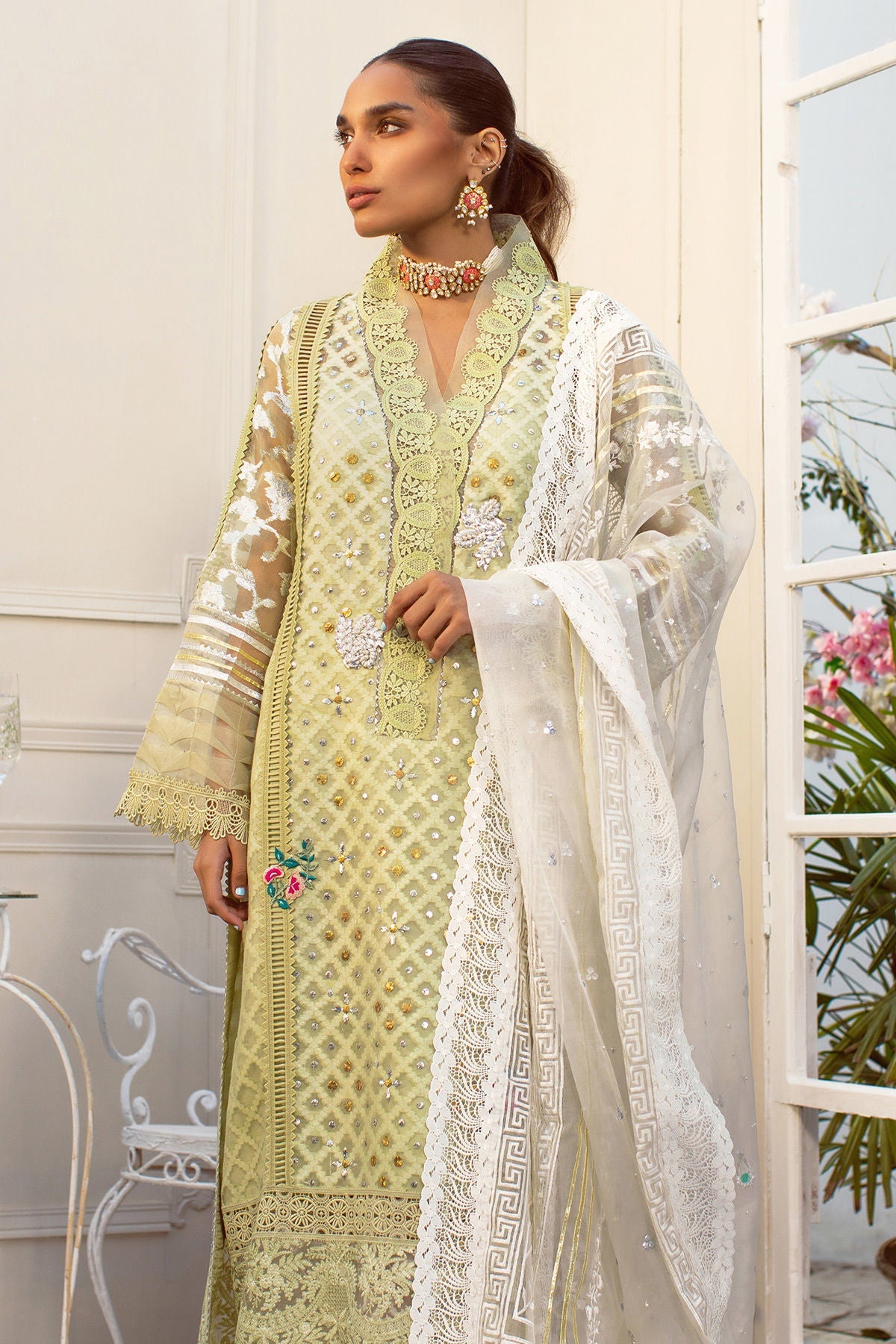 Annus Abrar | Designer Picks 24 | LELUM - MINT by Annus Abrar - Designer Dress - Type: Ladies Clothes - Available at Libayah - 100% Original