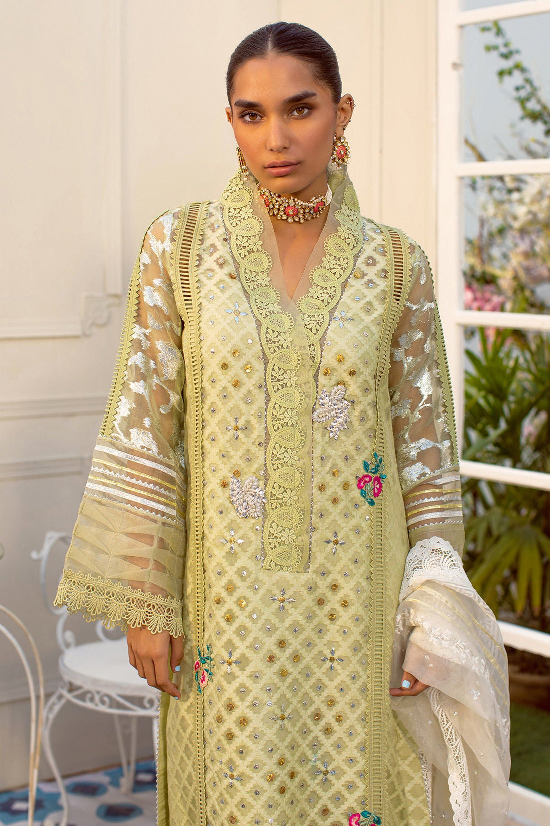 Annus Abrar | Designer Picks 24 | LELUM - MINT by Annus Abrar - Designer Dress - Type: Ladies Clothes - Available at Libayah - 100% Original